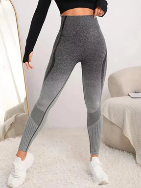 Calça legging, calça legging feminina, calça legging para academia, roupa de academia, legging, legging para academia, calça legging degradê, calça legging cinza degradê